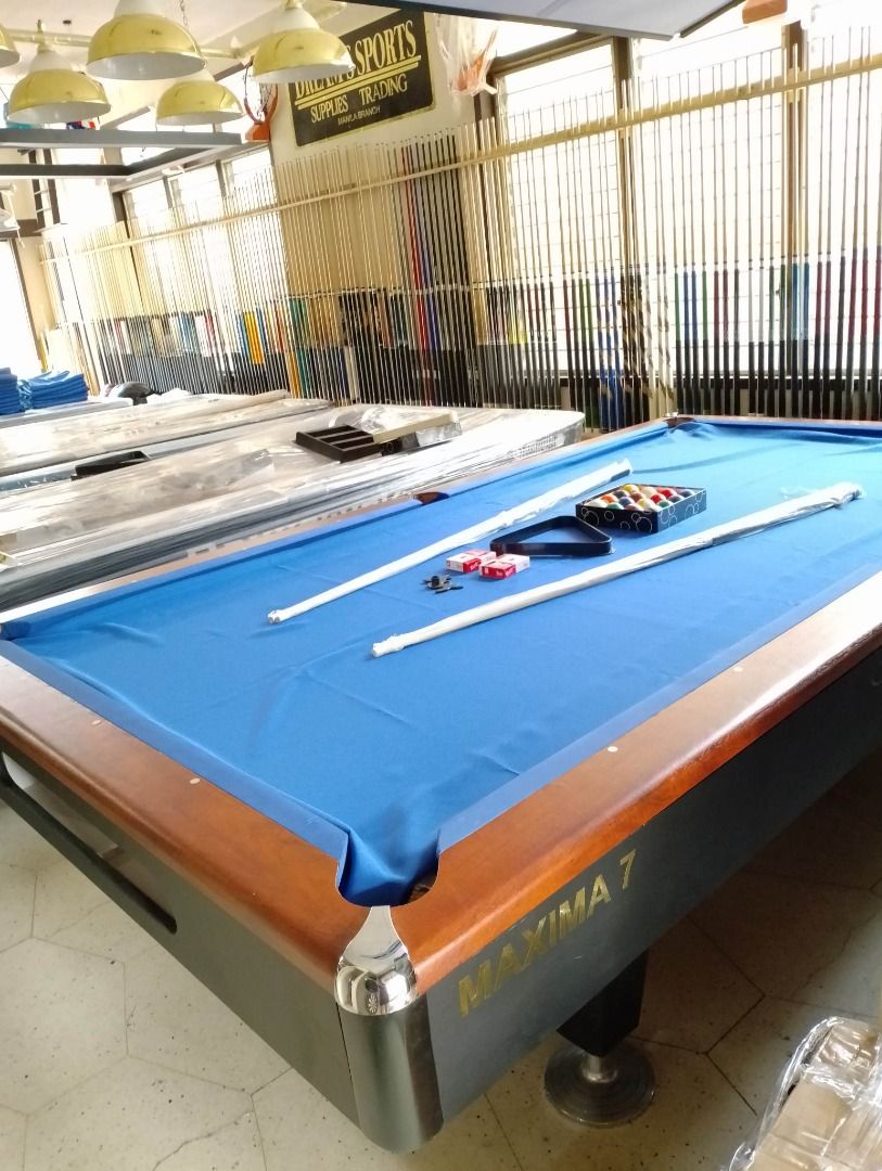 BLAKK BILLIARD TABLE (MAXIMA 7 INSPIRED), Sports Equipment, Sports
