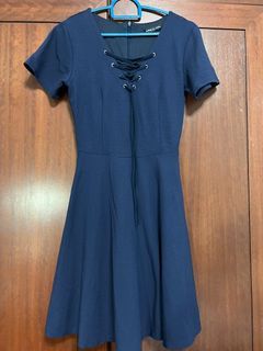 Blue Cross String Dress