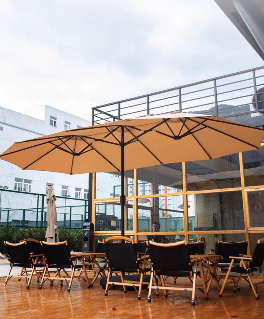 BNIB outdoor Parasol without base, Furniture & Home Living, Outdoor