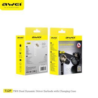 Brand New Awei T12P Wireless Earbuds | Same Day Delivery | Express Delivery | Store Pickup Available !!!
