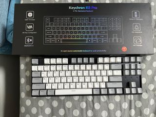 Brand new Keychron  K8 Pro Wireless Tkl Mechanical Keyboard