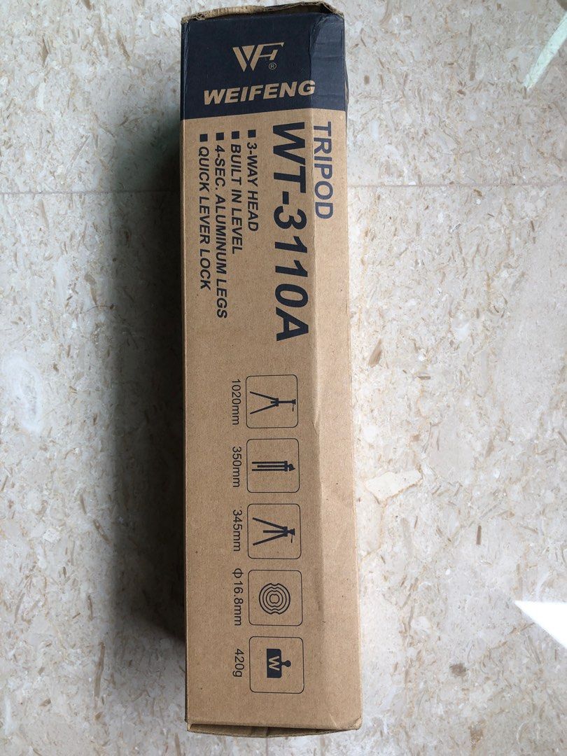 Nest Professioneel Statief WT-3308A Vloeistofgedempte Kop Nest Professioneel Statief WT-3308A Vloeistofgedempte Kop