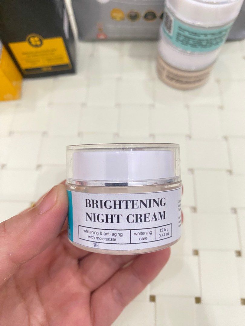 Brightening Night Cream Benings Skincare By Dr Oky Pratama on Carousell