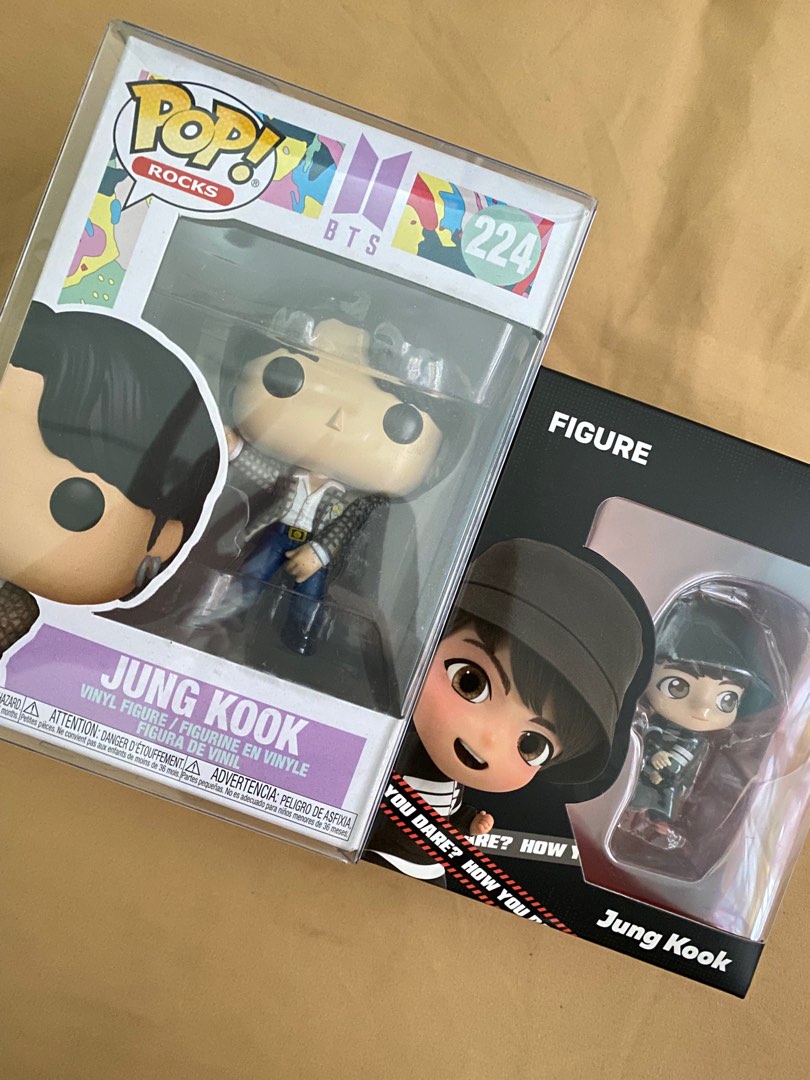 BTS JUNGKOOK FUNKO POP DYNAMITE AND TINYTAN FIGURE on Carousell