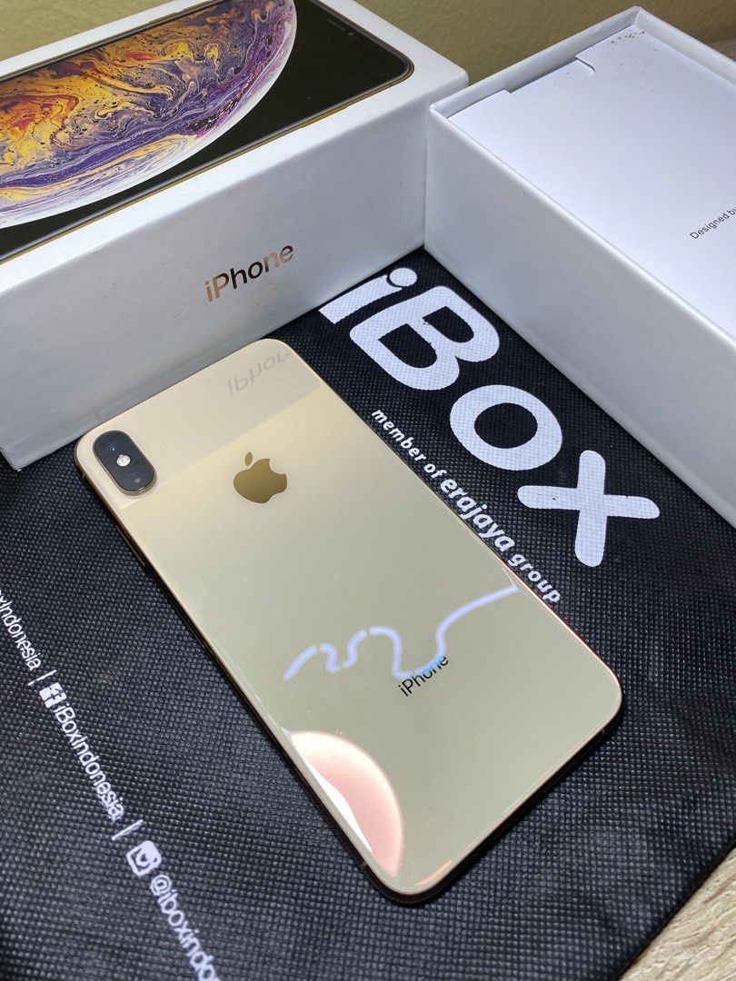 BU iPhone XS MAX 512gb fullset ex inter, Telepon Seluler Tablet