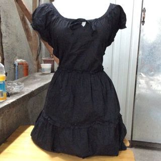 Bustier Puff Baby Doll Gothic Layer Dress