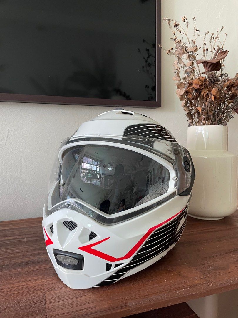 Caberg Modular Helmet, Sports Equipment, Bicycles & Parts, Parts