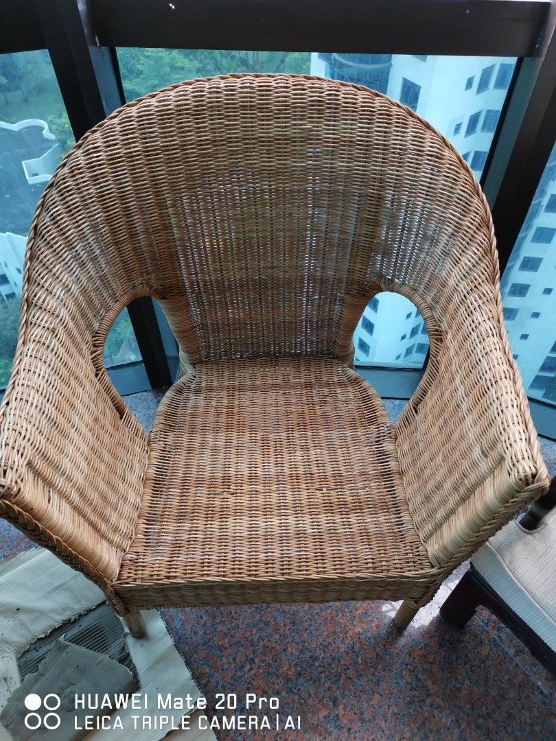Cane / Rattan Chairs, Furniture & Home Living, Furniture, Chairs on