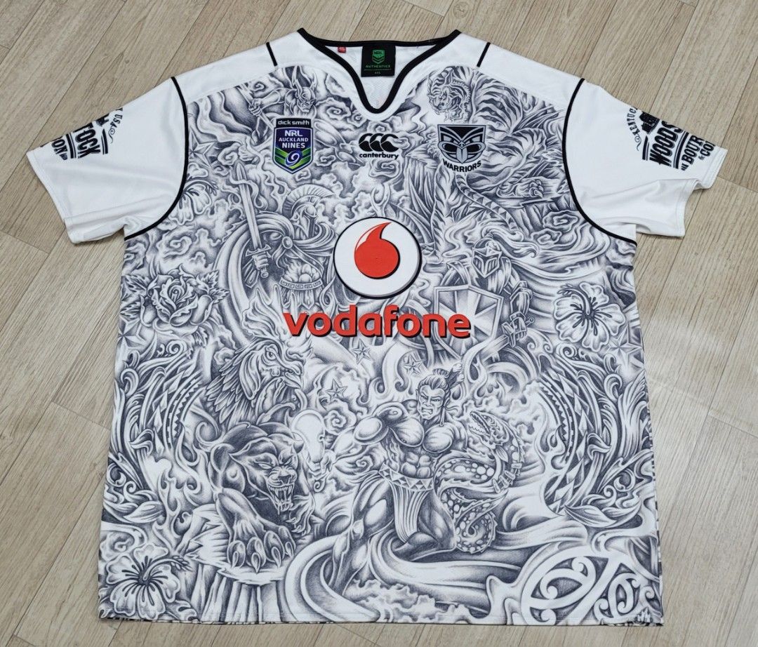 New Zealand Warriors 9's Jersey 2015- New Vodafone Warriors Auckland Nines  Shirt