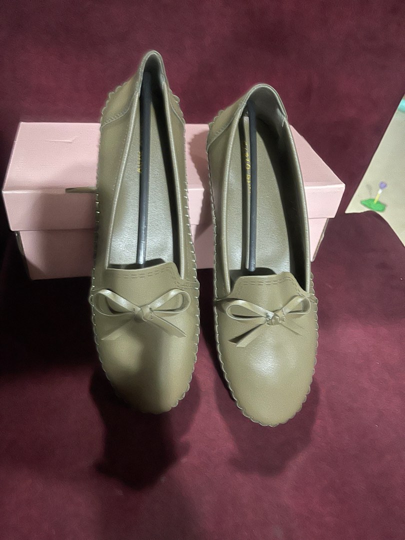 Carlo Rino Ballerina Shoes in Lake Green, Women's Fashion, Footwear ...