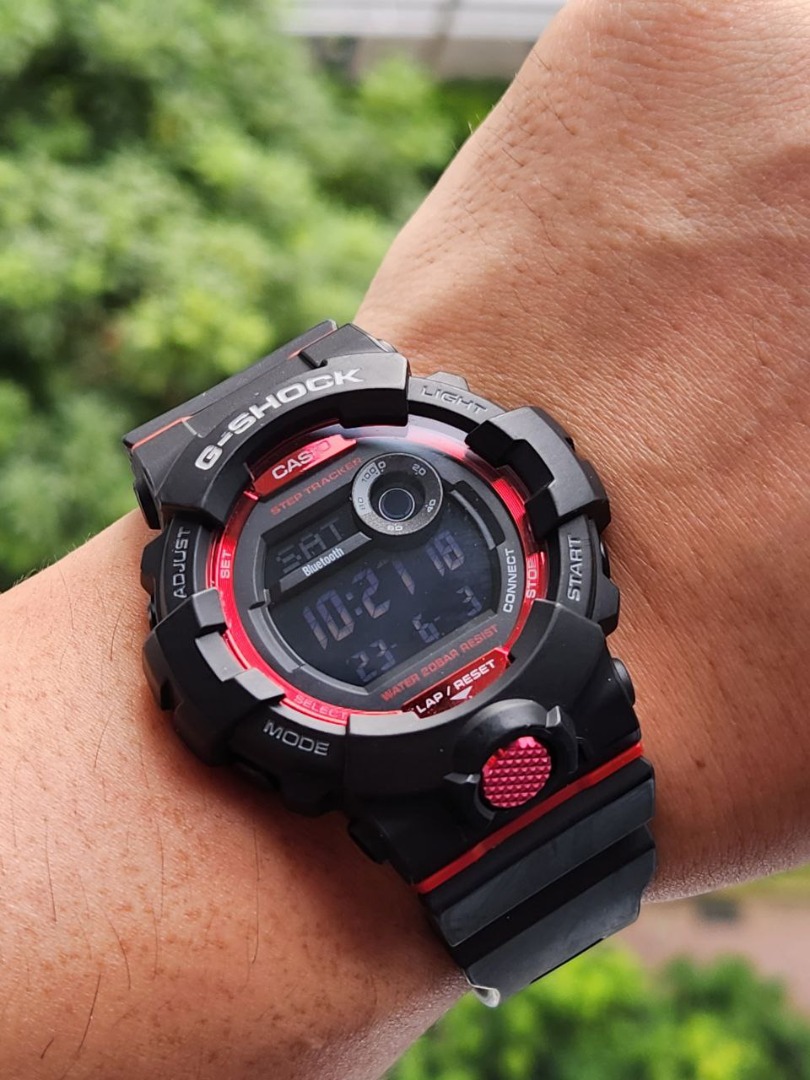 SOLD Casio G Shock Men s GBD800 1 Bluetooth G Squad Series