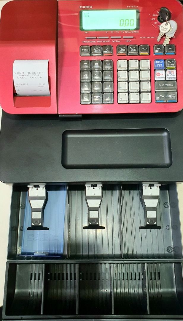 Casio se 5700 cash register manual discount