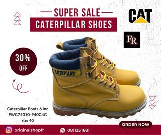 Caterpillar Boots 6 inc PWC74010-940C4C Size 40