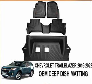 Chevrolet Trailblazer 2016 to 2022 OEM TPE Deep Dish Matting