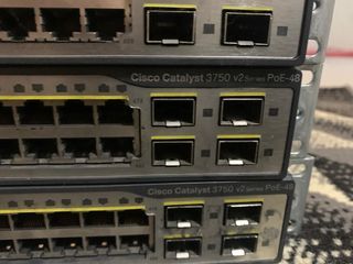 Cisco Switch 3750 V2 series poe 48ports