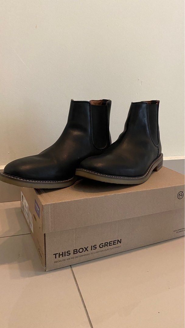 Clarks Chelsea Boots Men s Fashion Footwear Boots on Carousell