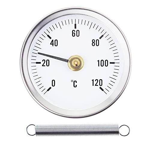 Surface Testing Gauge Clip-on Pipe Thermometer With Spring Temperature Gauge