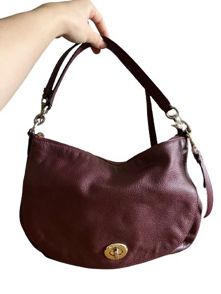 Coach turnlock hobo bag shop