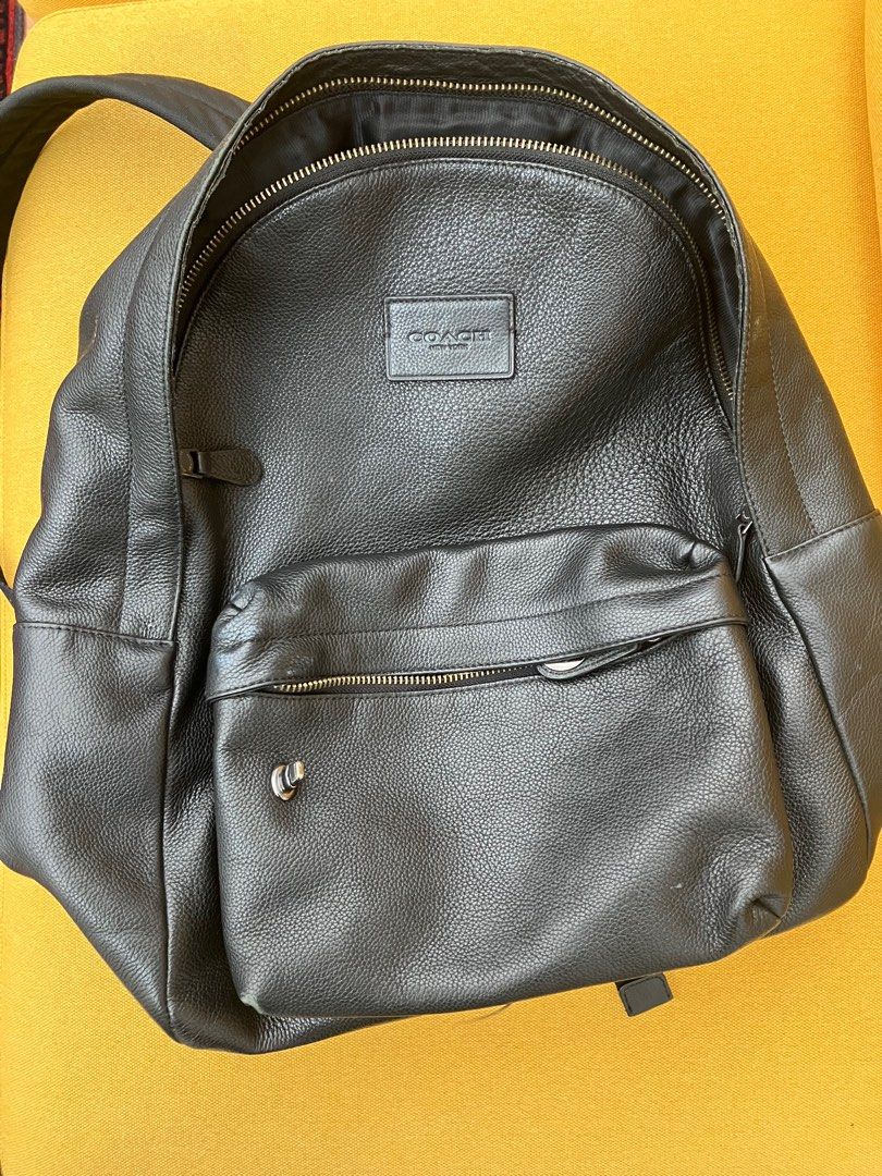 Coach backpack mens sale cheap