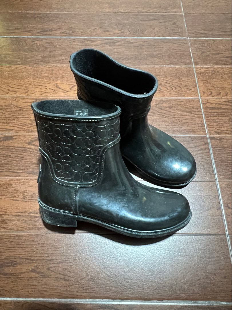 Coach Black Boots winter boots Women s Fashion Footwear Boots