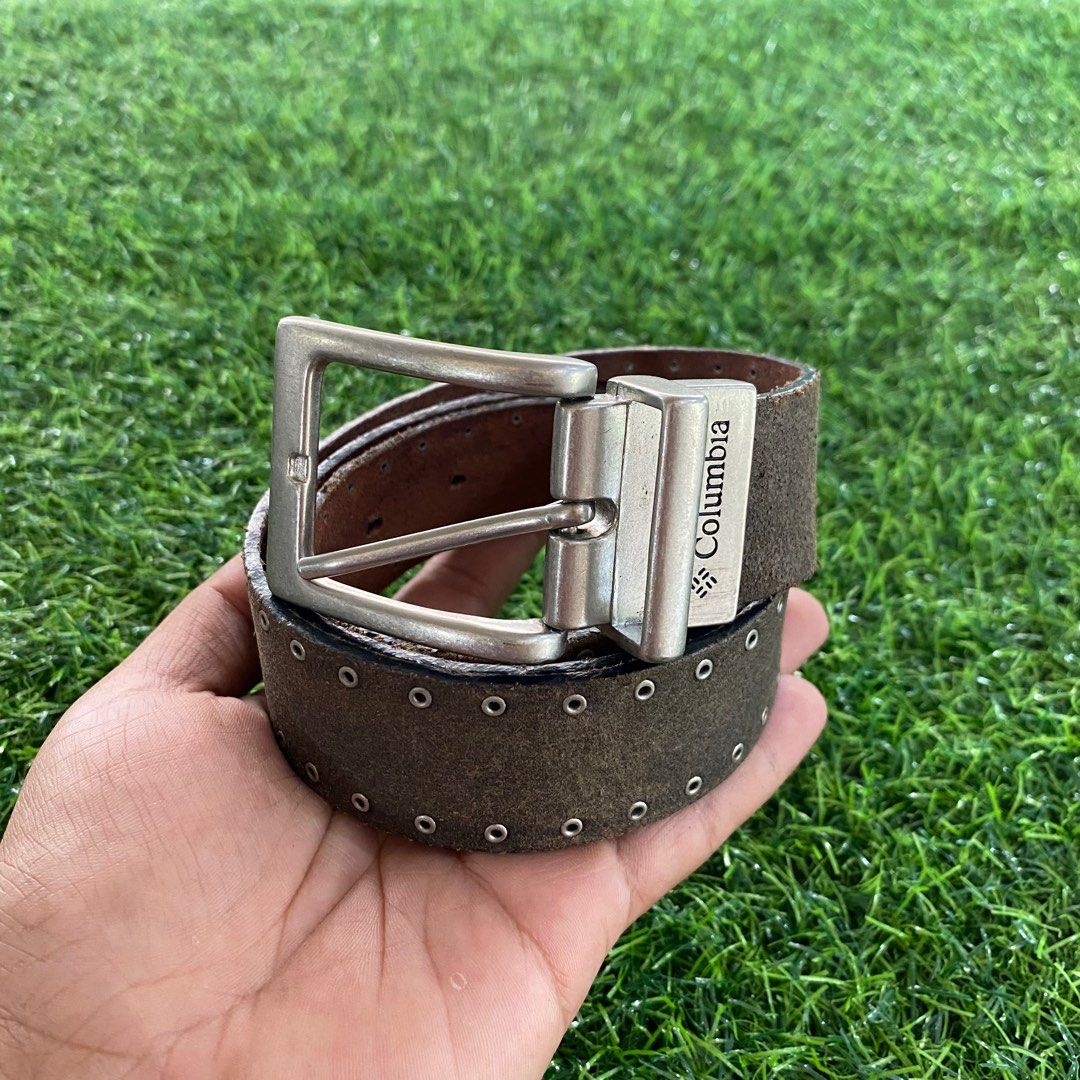 Columbia Reversible Buckle Belt Genuine Leather