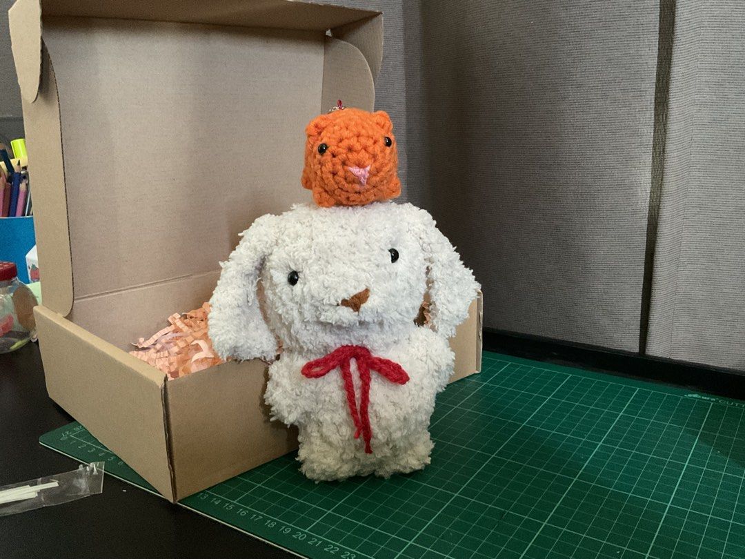 Commission crochet dolls (Category: Handmade Craft) located in Quezon City. Submitted by bargain_bucket (Listing ID 1235360086, Image 3). Description: DM @hookedbybetty on IG or FB 💕🫶 Price may vary on commission.