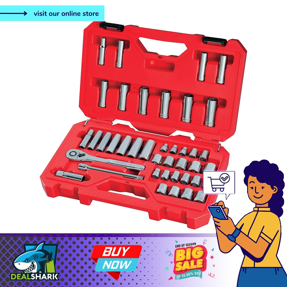 Craftsman 40 cheap piece socket set