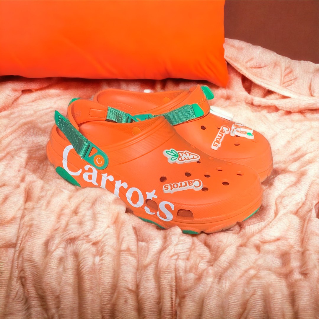 Crocs x Carrots Clogs, Men's Fashion, Footwear, Slippers & Slides on Carousell