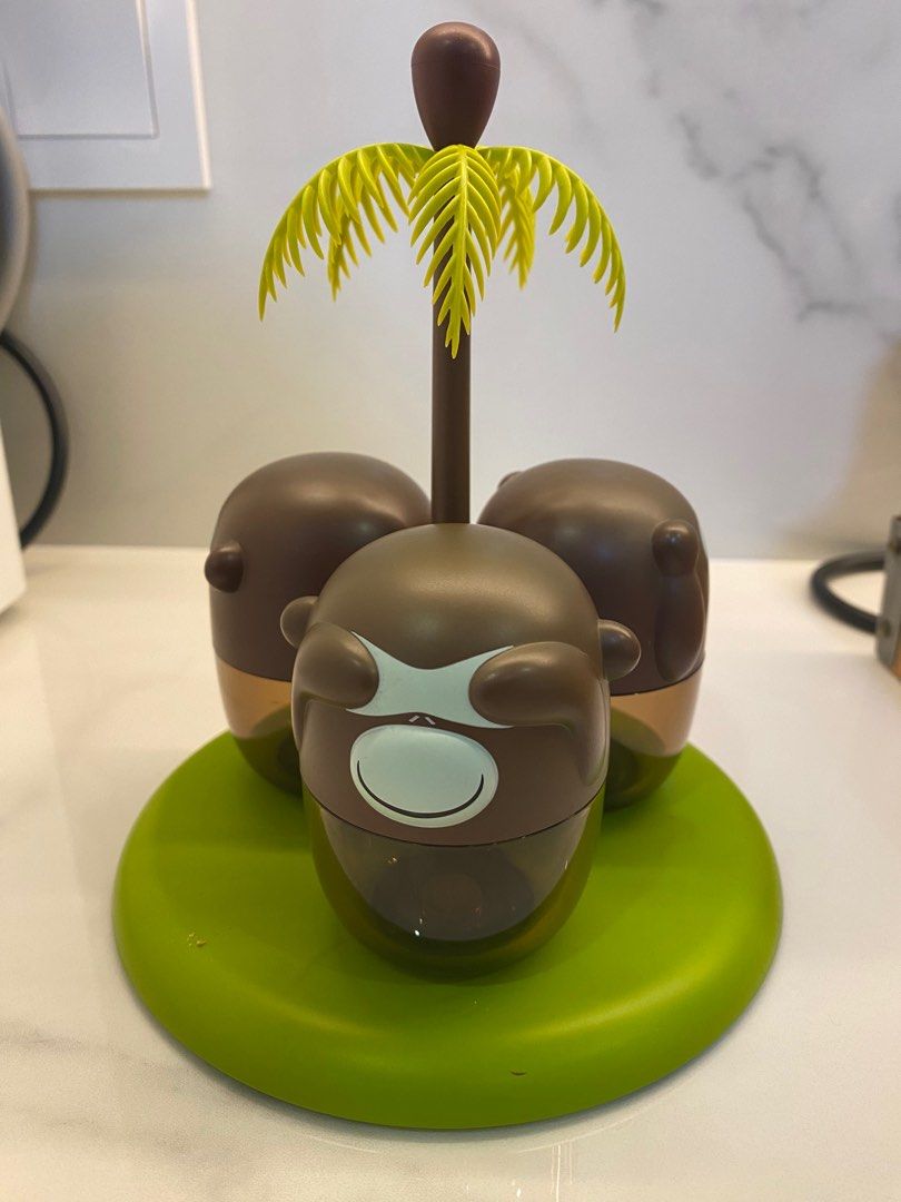 Cute salt and pepper set by Alessi, Furniture & Home Living