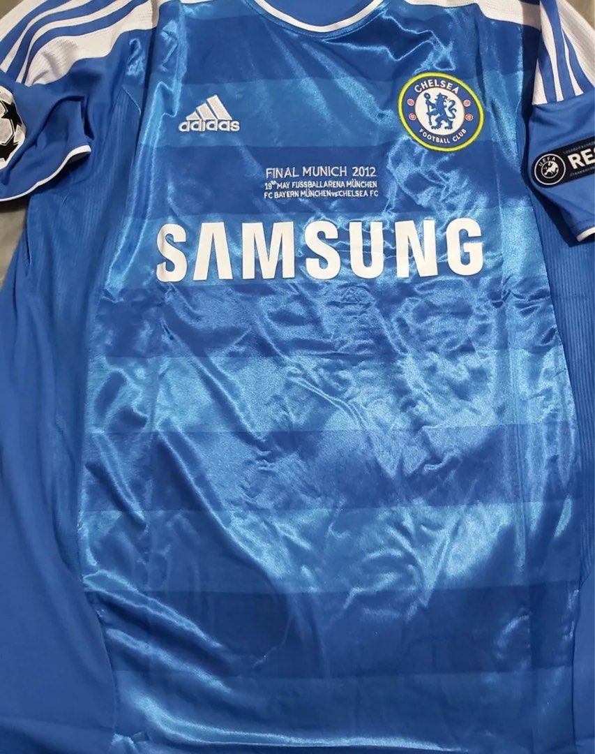 FC Chelsea 2012 Champions League final jersey shirt