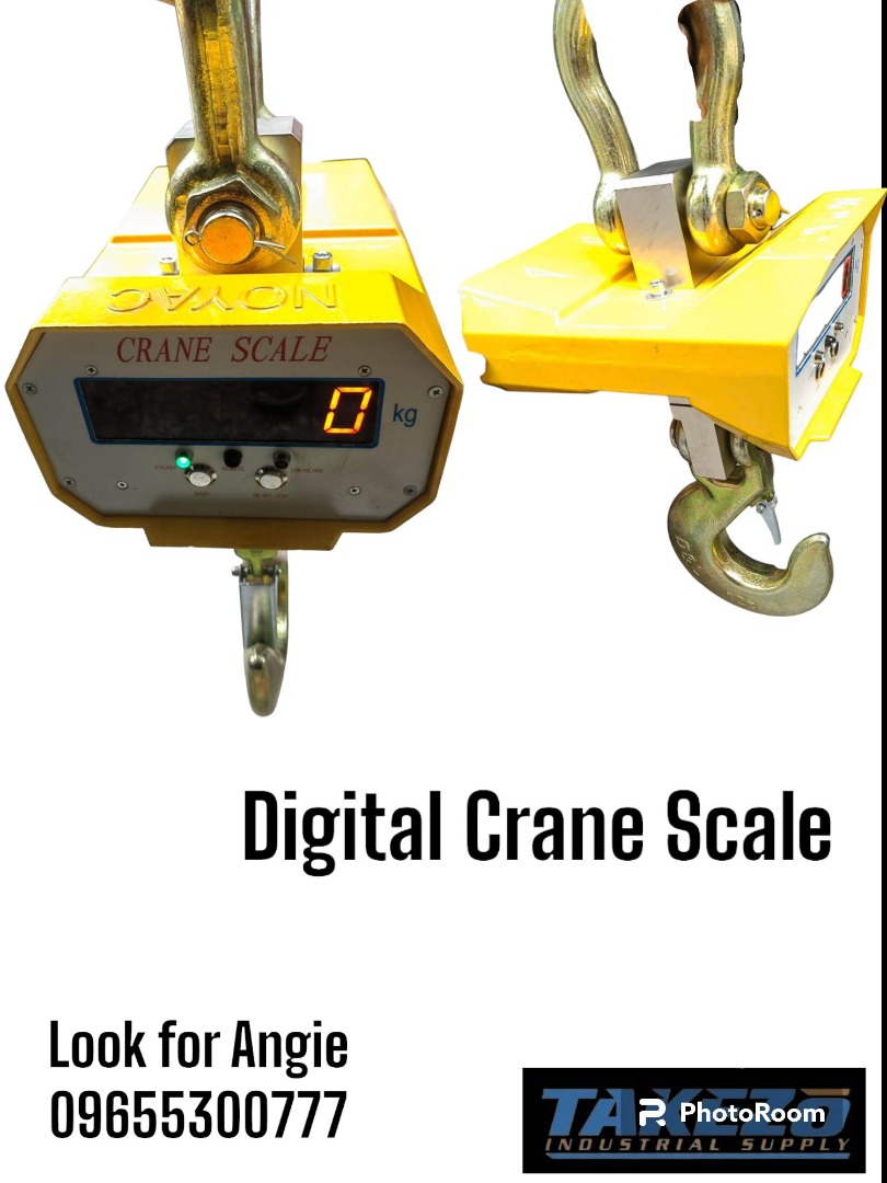 Digital Crane Scale, Commercial & Industrial, Construction Tools ...