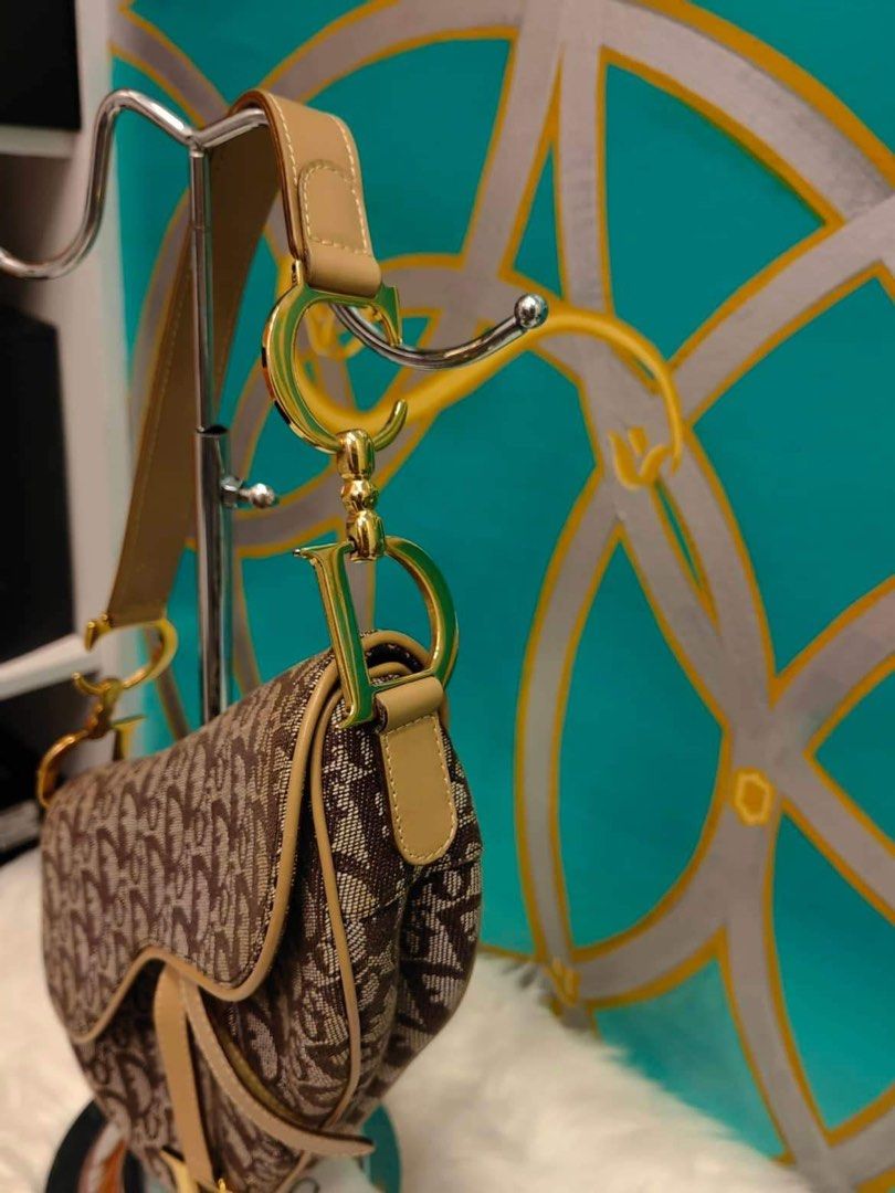 Dior Saddle Bag brown on Carousell