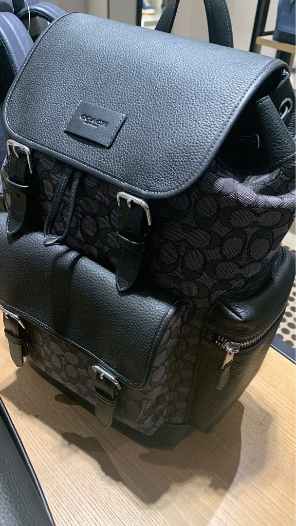 (DISCOUNTED & AUTHENTIC) Coach Sprint Backpack In Signature Jacquard, Luxury, Bags & Wallets on