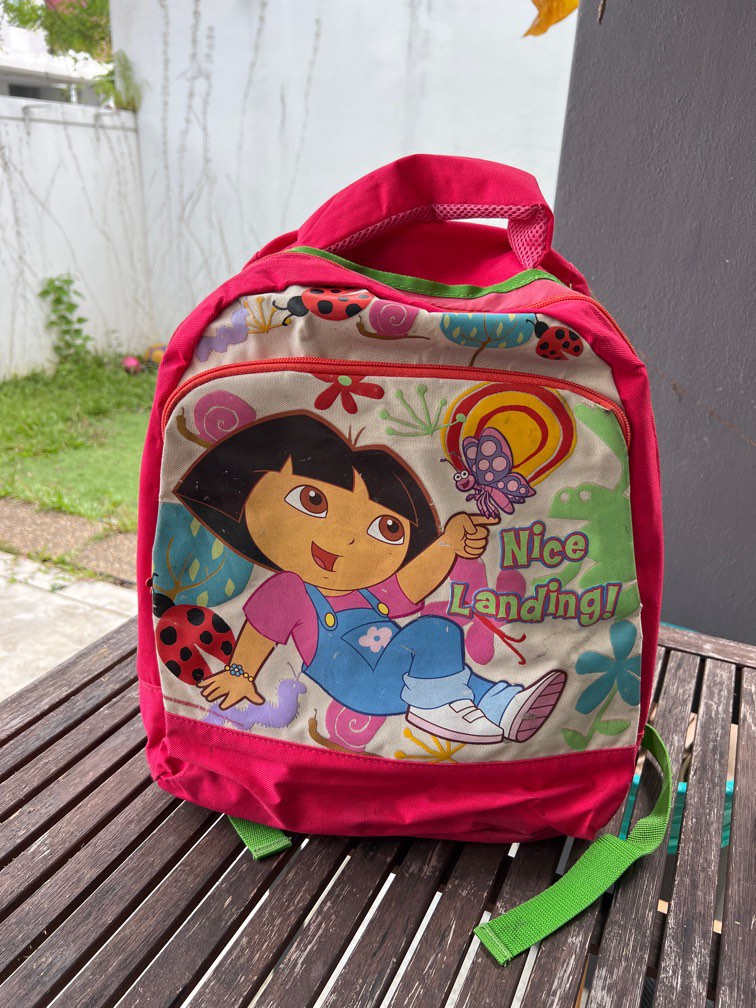 Dora Explorer Backpack Schoolbag Toys Rescue Bag with Map,Pre-Kindergarten  Toys Purple Xmas Girls Back to School Gifts - AliExpress
