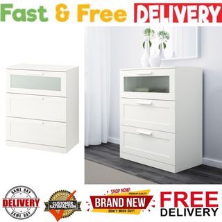 Drawer white colour brand new free delivery