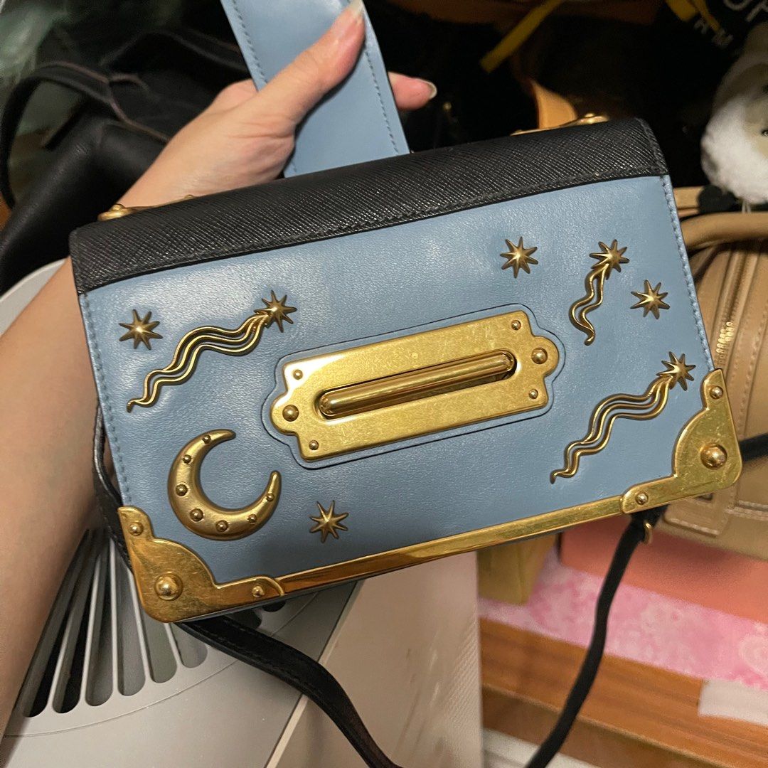 Prada cahier astrology bag, Luxury, Bags & Wallets on Carousell