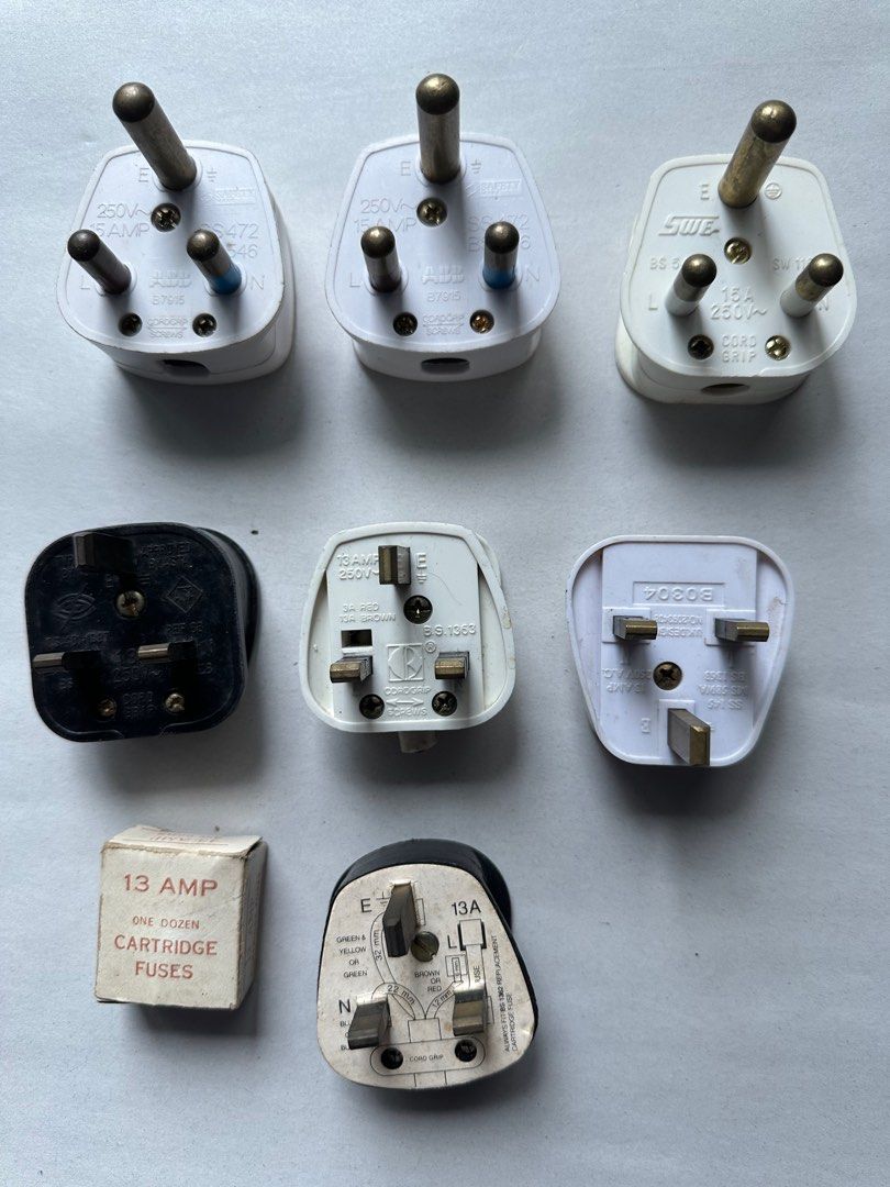 Electrical plugs, TV & Home Appliances, Electrical, Adaptors & Sockets