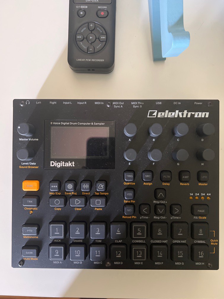 Elektron Digitakt, Hobbies & Toys, Music & Media, Musical Instruments ...