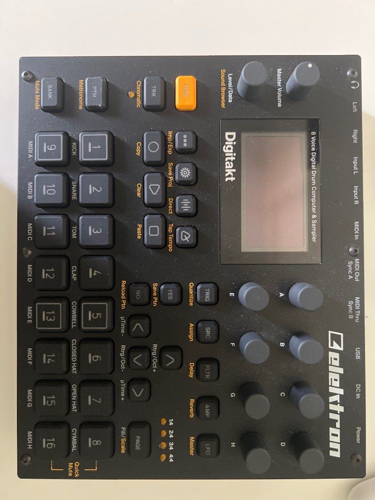 Elektron Digitakt, Hobbies & Toys, Music & Media, Musical Instruments ...