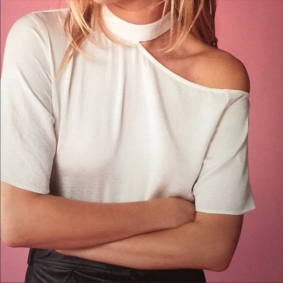 Express Cold Shoulder Top Fesyen Wanita Pakaian Wanita Atasan