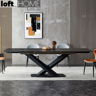 Extendable Sintered Stone Dining Table STRATOS