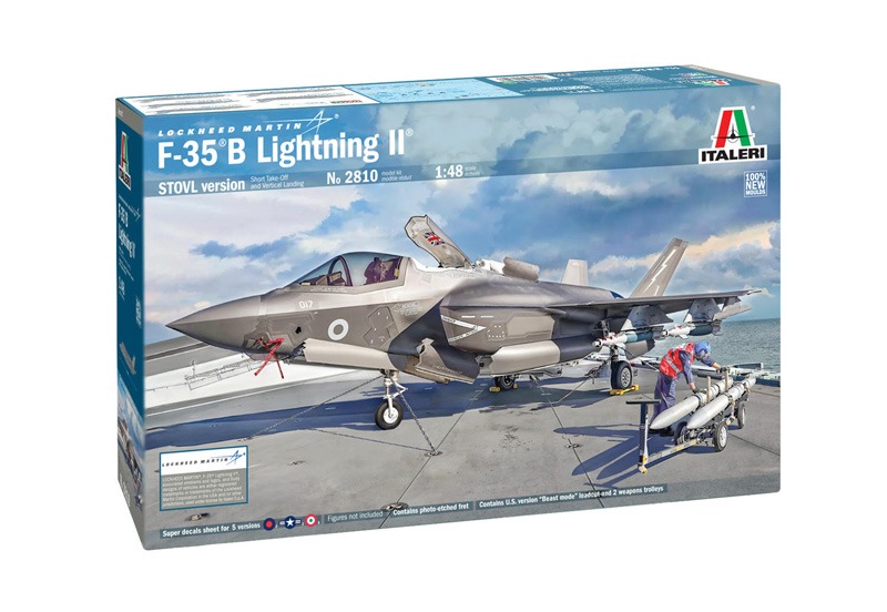 F-35 B Lightning II ITALERI 1:48 plastic model kit 2810, 興趣及
