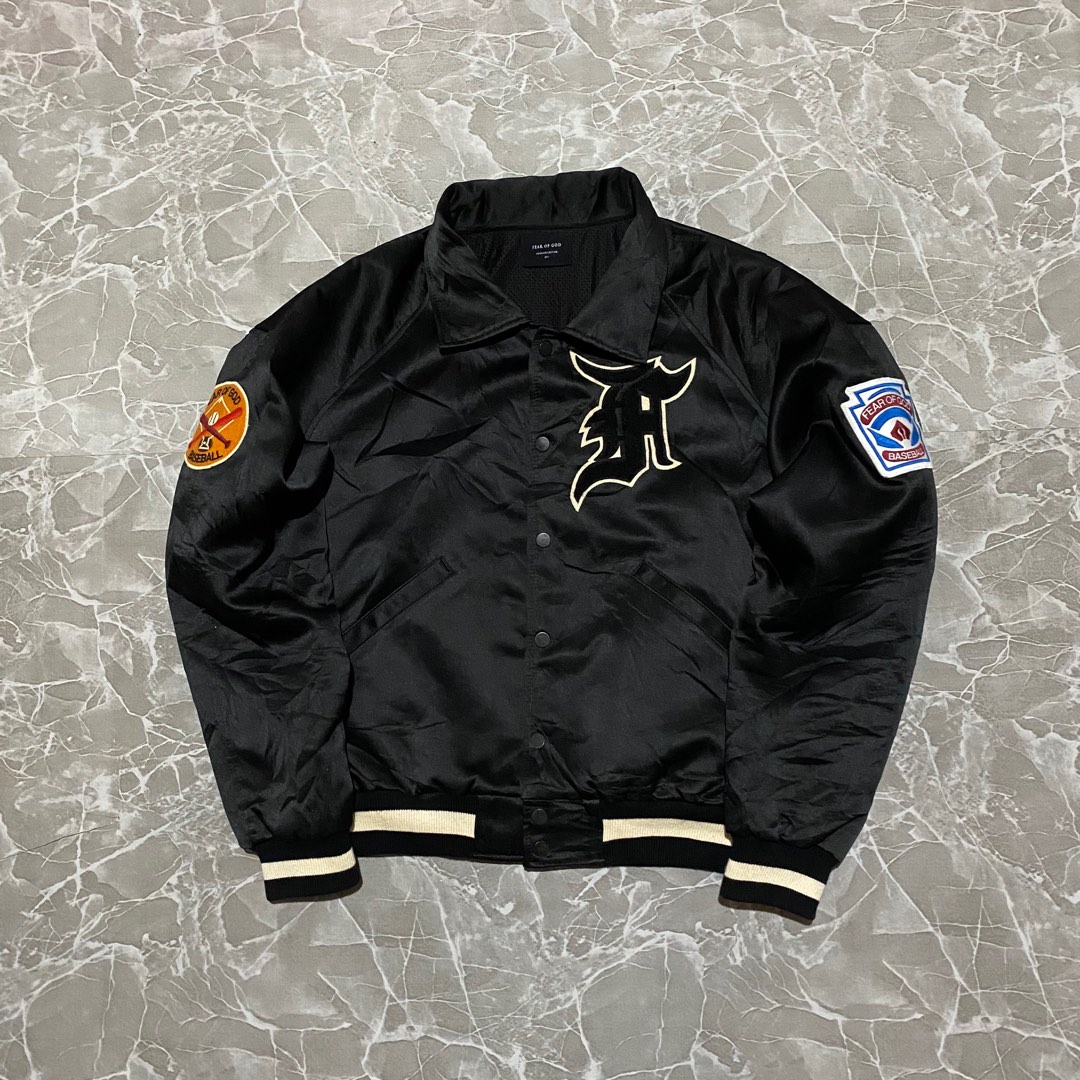 Fear of God Manuel baseball jacket Men s Fashion Coats Jackets