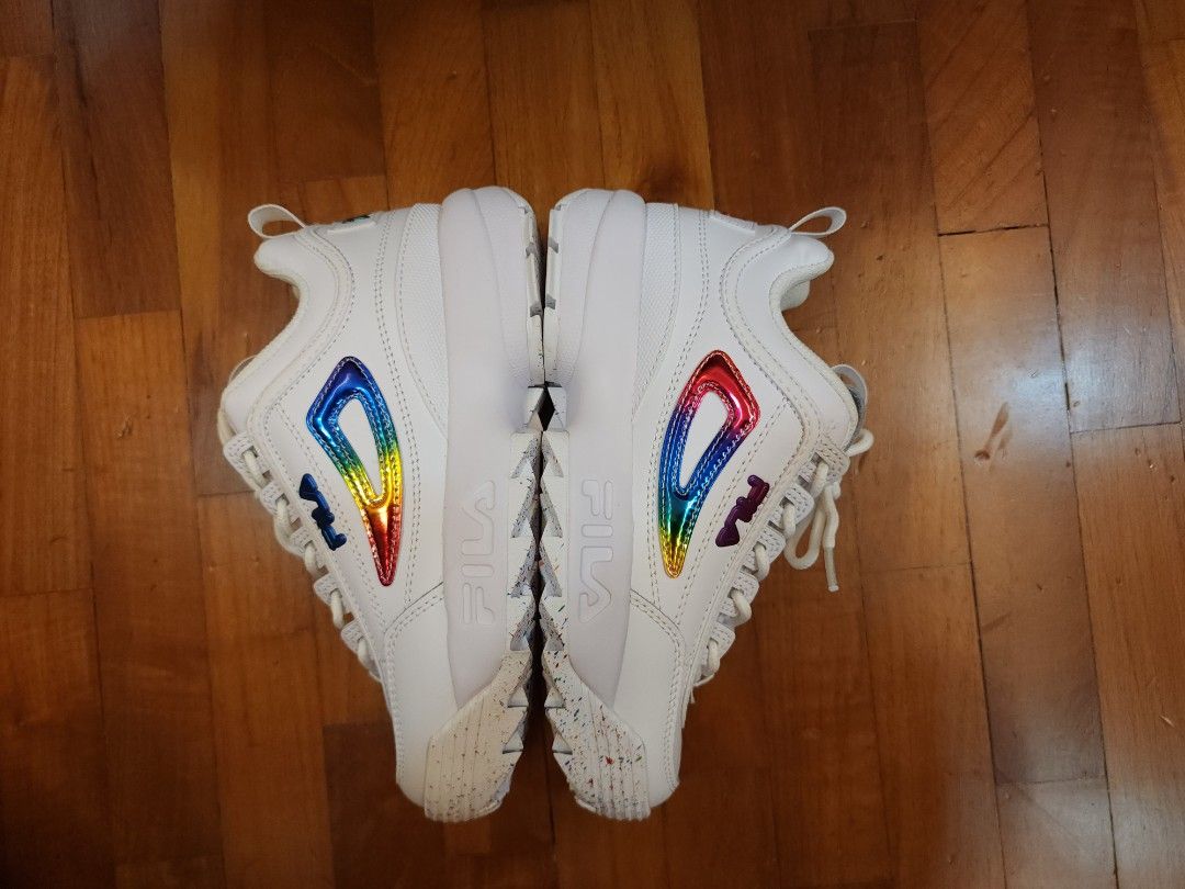 Rainbow clearance fila disruptor