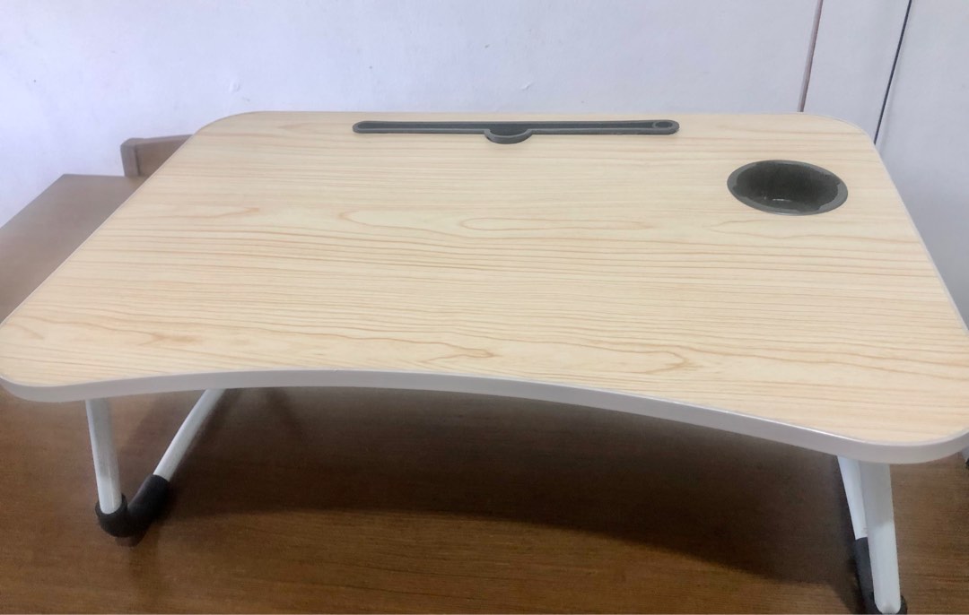 Foldable Bed Wooden Table on Carousell