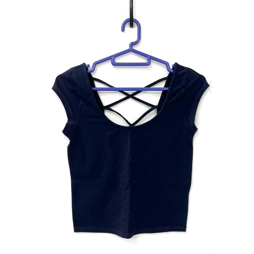 Forever 21 Blue Strappy Back Top Women s Fashion Tops Other