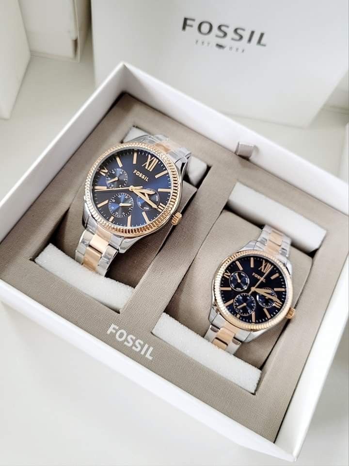 Jual Jam Tangan Couple F o s s i l bq2736set | Indonesia