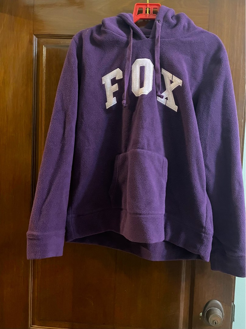 Purple new arrivals fox hoodie