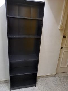 Free Delivery 5 Layer Black Shelving Cabinet