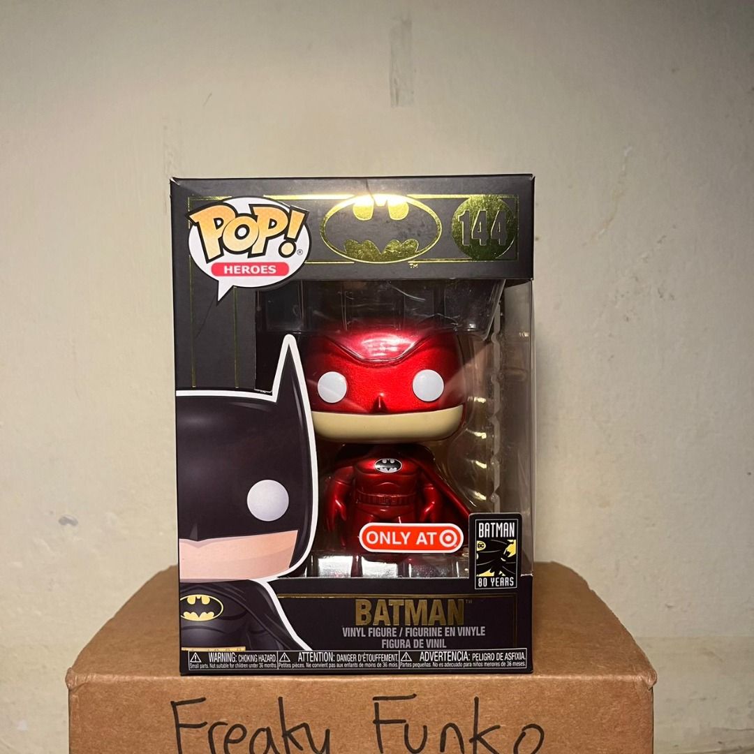 Funko Pop Batman red Target exclusive Hobbies Toys Toys